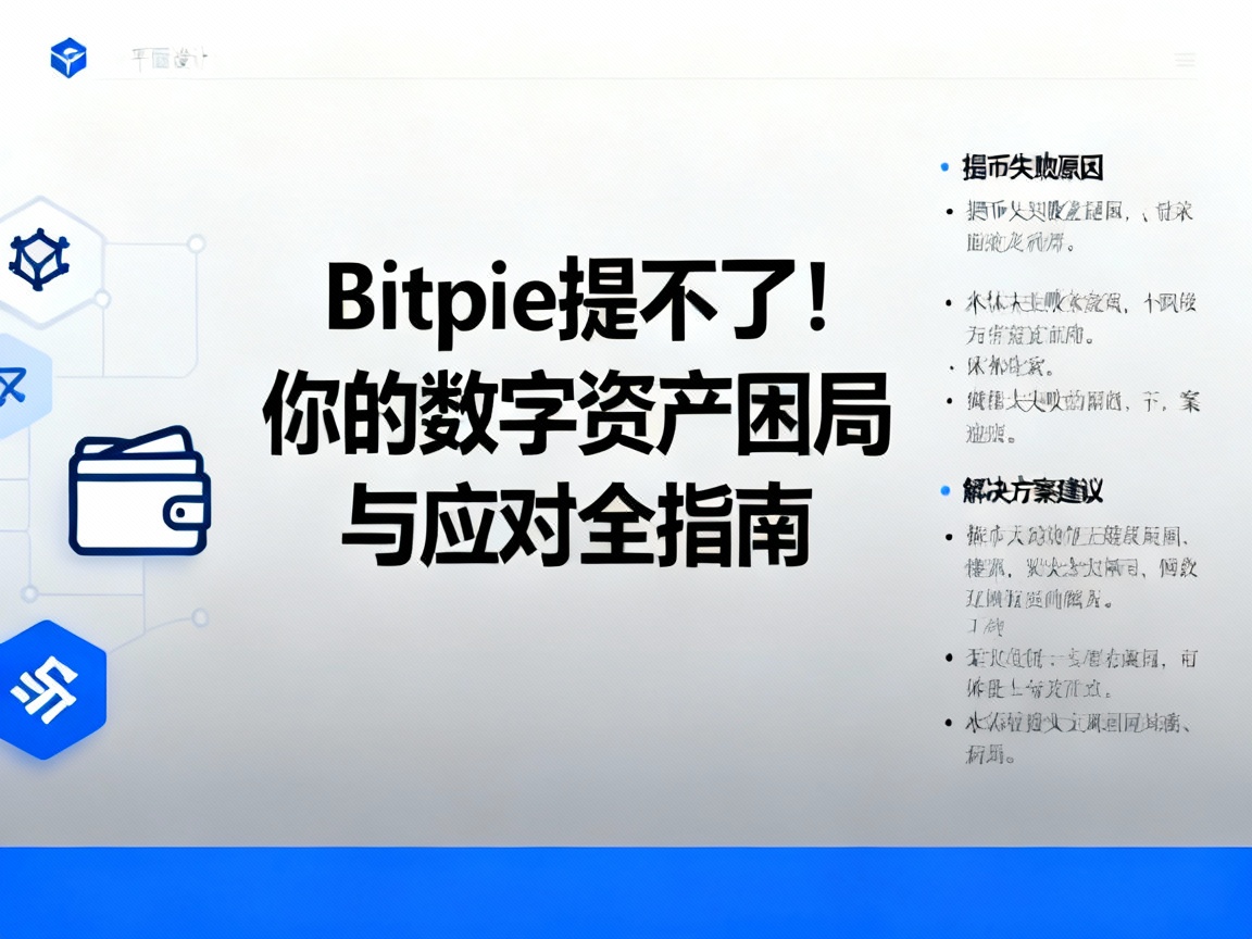 Bitpie提不了！你的数字资产困局与应对全指南
