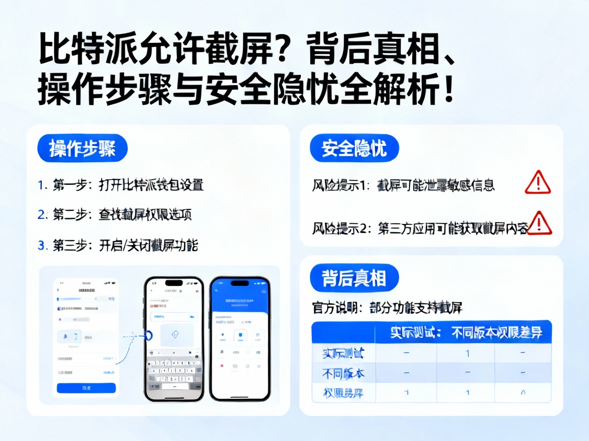 比特派允许截屏？背后真相、操作步骤与安全隐忧全解析！