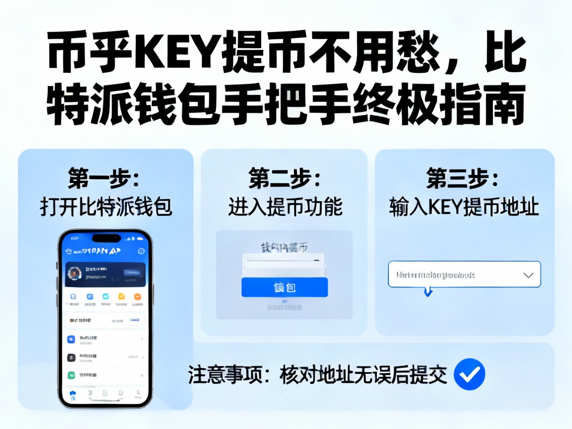 币乎KEY提币不用愁，比特派钱包手把手终极指南