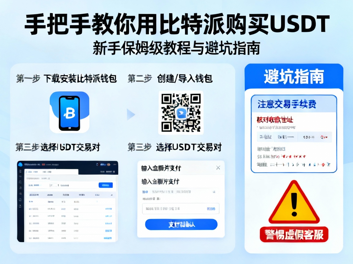 手把手教你用比特派购买USDT，新手保姆级教程与避坑指南