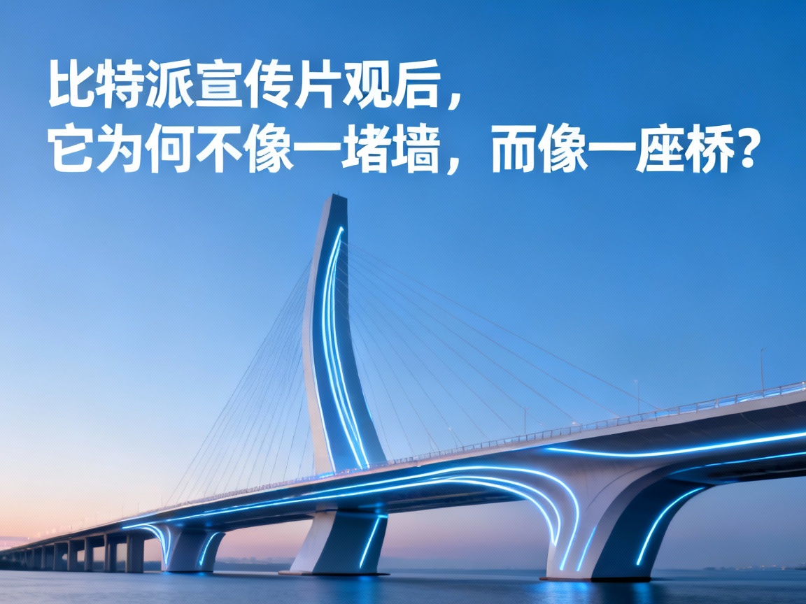 比特派宣传片观后，它为何不像一堵墙，而像一座桥？