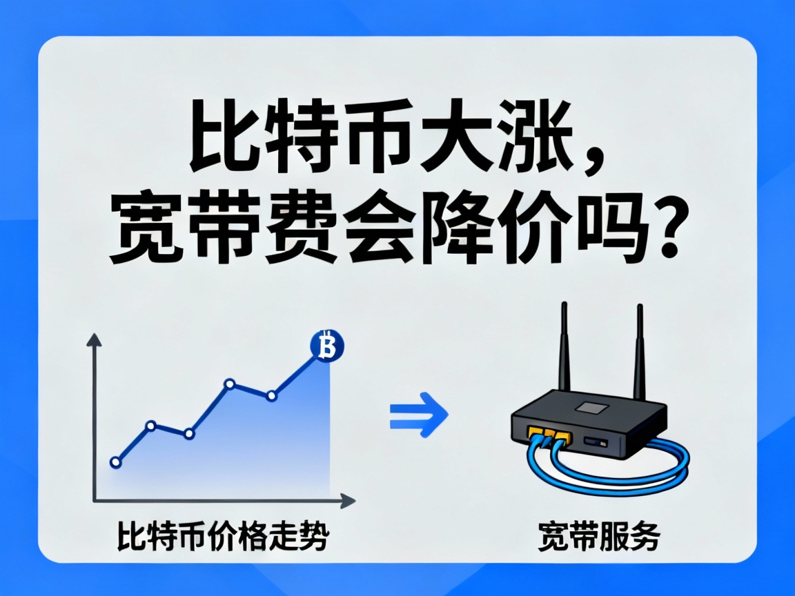 比特币大涨，宽带费会降价吗？