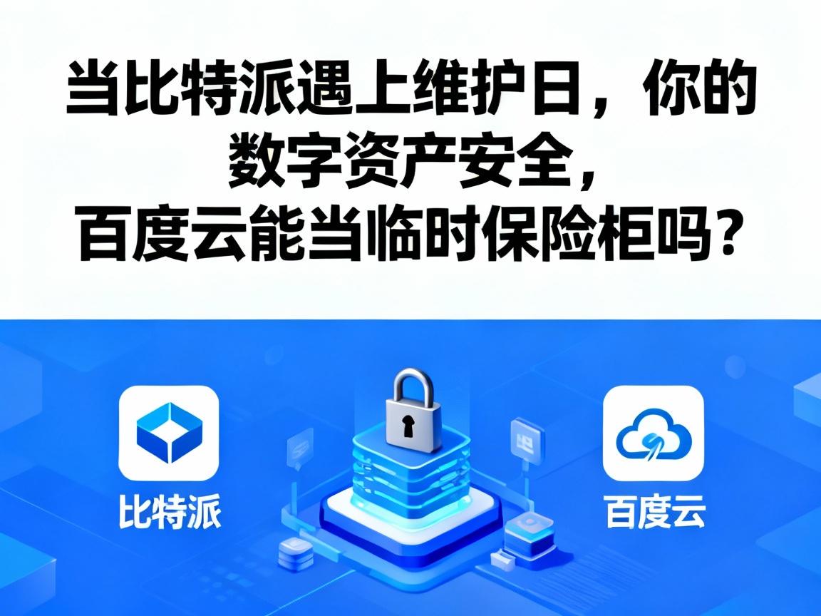 当比特派遇上维护日，你的数字资产安全，百度云能当临时保险柜吗？