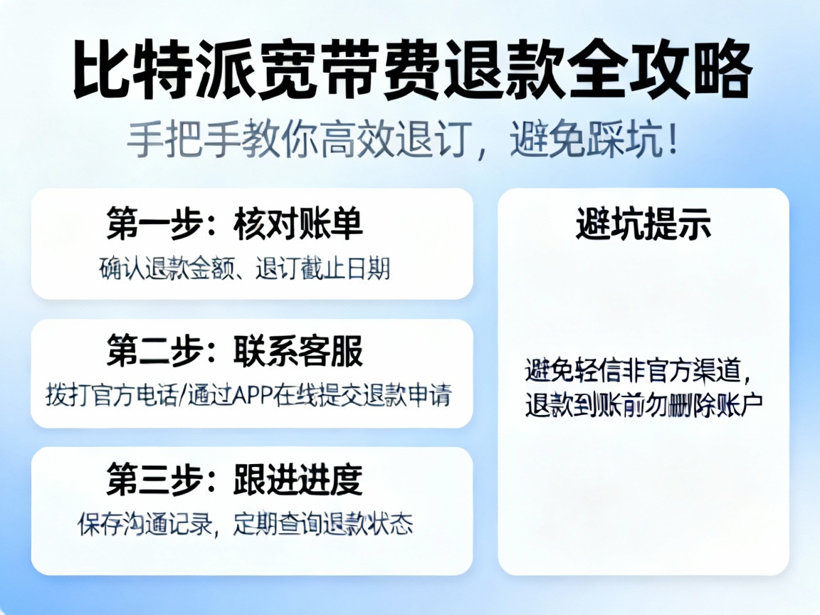 比特派宽带费退款全攻略，手把手教你高效退订，避免踩坑！
