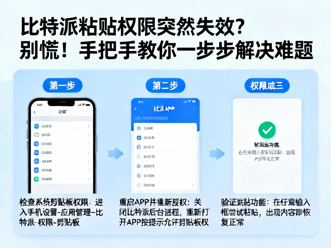 比特派粘贴权限突然失效？别慌！手把手教你一步步解决难题