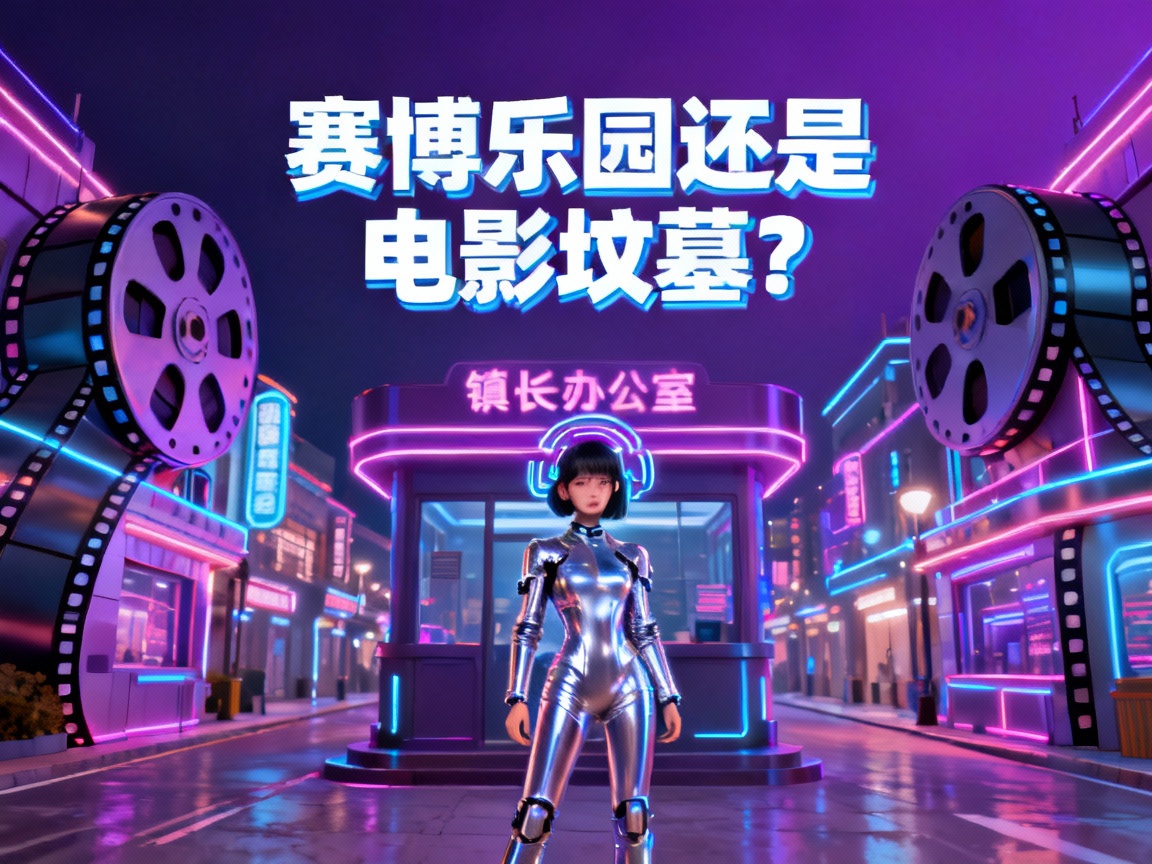 比特派电影小镇，虚拟主播当镇长，赛博乐园还是电影坟墓？