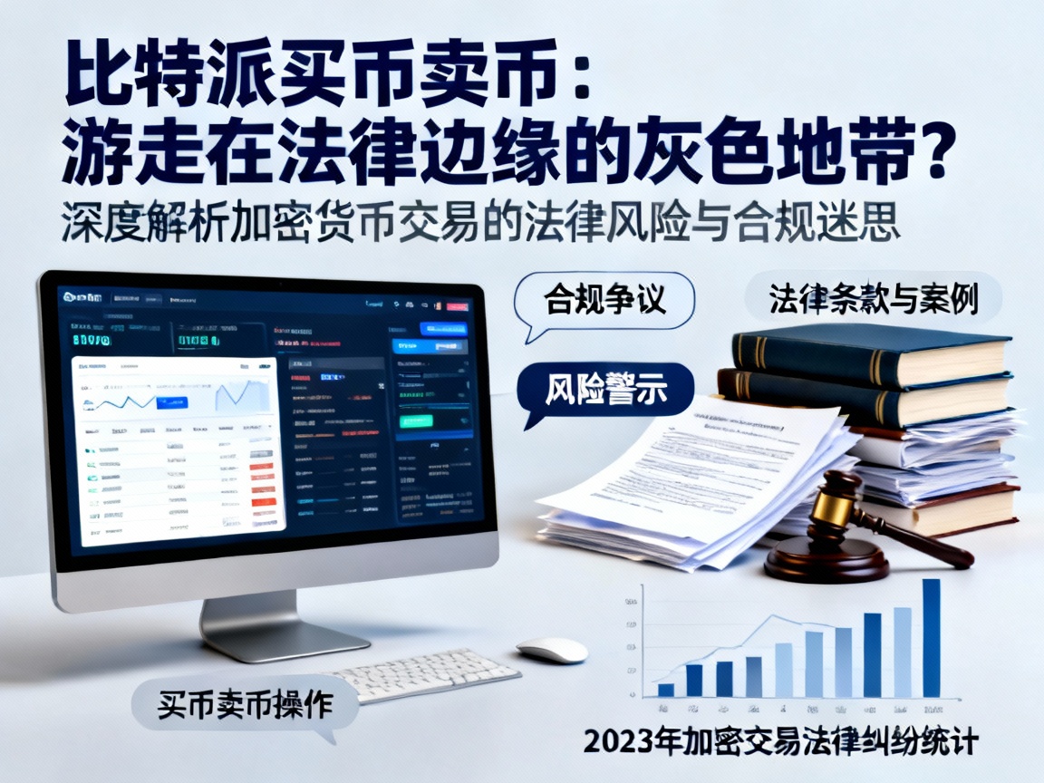 比特派买币卖币，游走在法律边缘的灰色地带？深度解析加密货币交易的法律风险与合规迷思