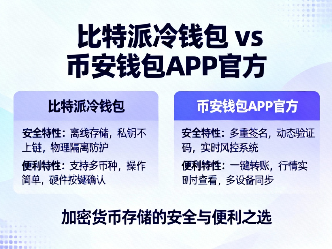 比特派冷钱包 vs 币安钱包APP官方，加密货币存储的安全与便利之选