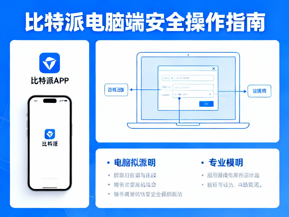 比特派官方无PC版，但在电脑上这样操作更安全高效