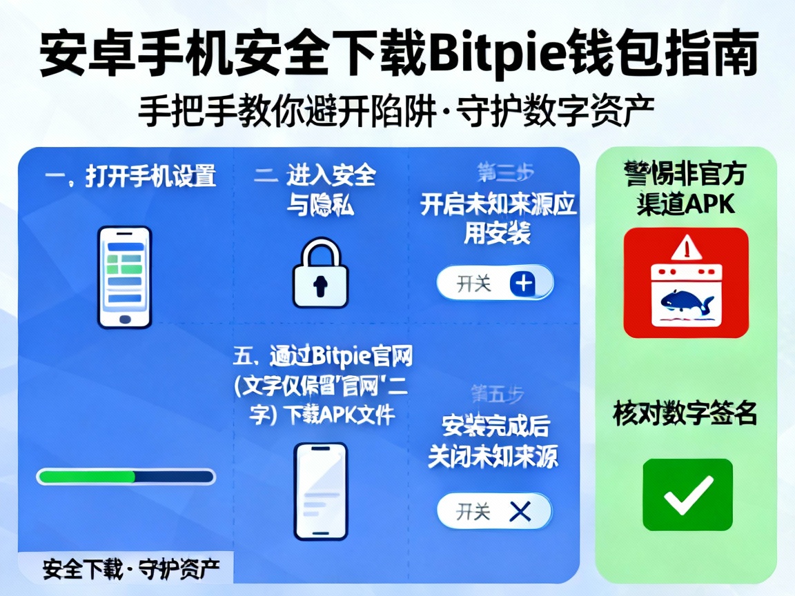安卓手机怎么安全下载比特派（Bitpie）钱包？手把手教你避开陷阱，守护数字资产