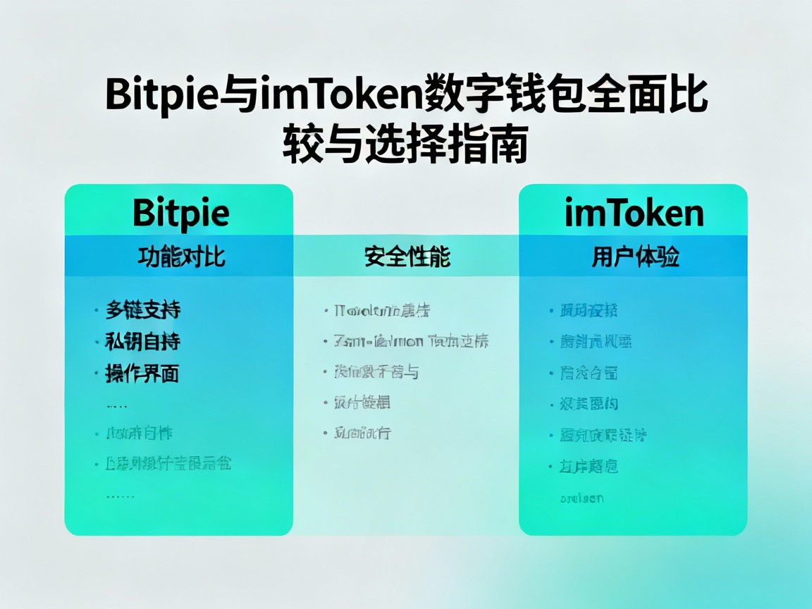 Bitpie与imToken，数字钱包的全面比较与选择指南
