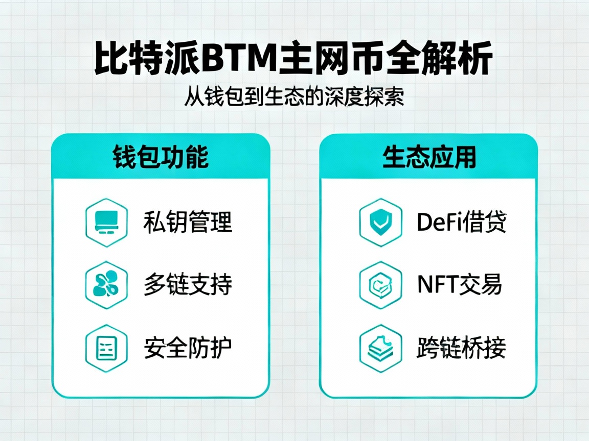 比特派BTM主网币全解析，从钱包到生态的深度探索