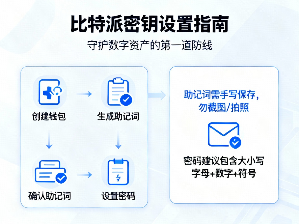 比特派密钥设置指南，守护数字资产的第一道防线