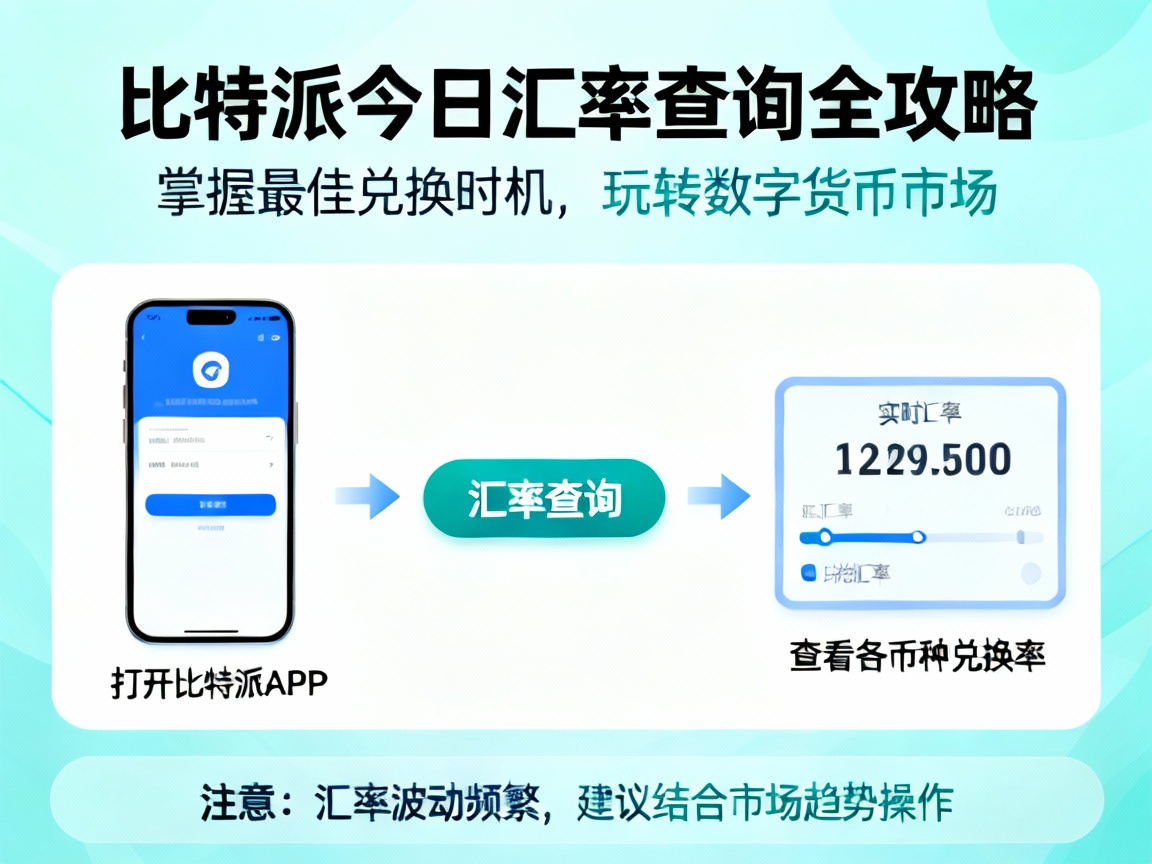 比特派今日汇率查询全攻略，掌握最佳兑换时机，玩转数字货币市场