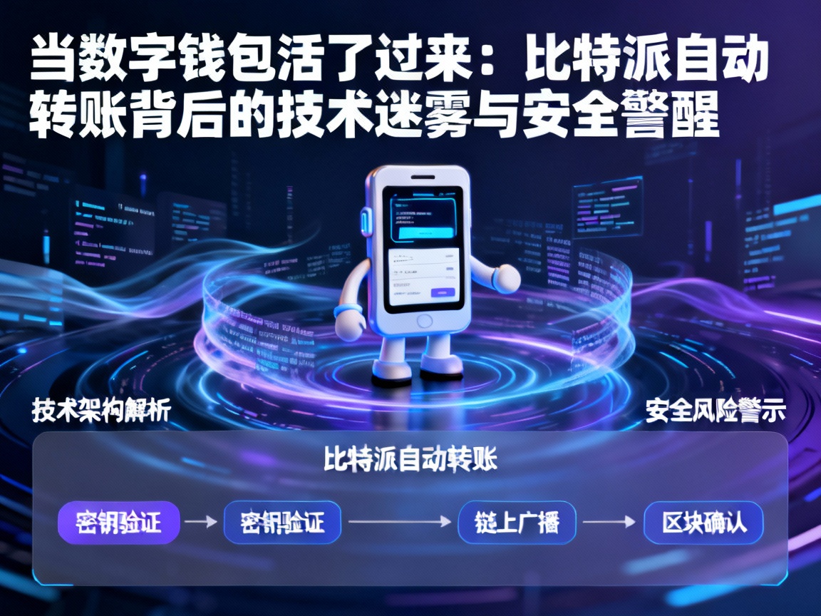 当数字钱包活了过来，比特派自动转账背后的技术迷雾与安全警醒