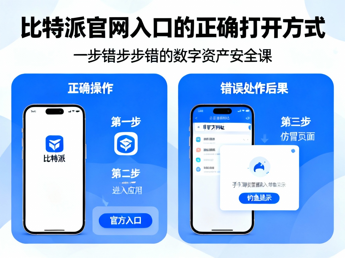 比特派官网入口的正确打开方式，一步错步步错的数字资产安全课