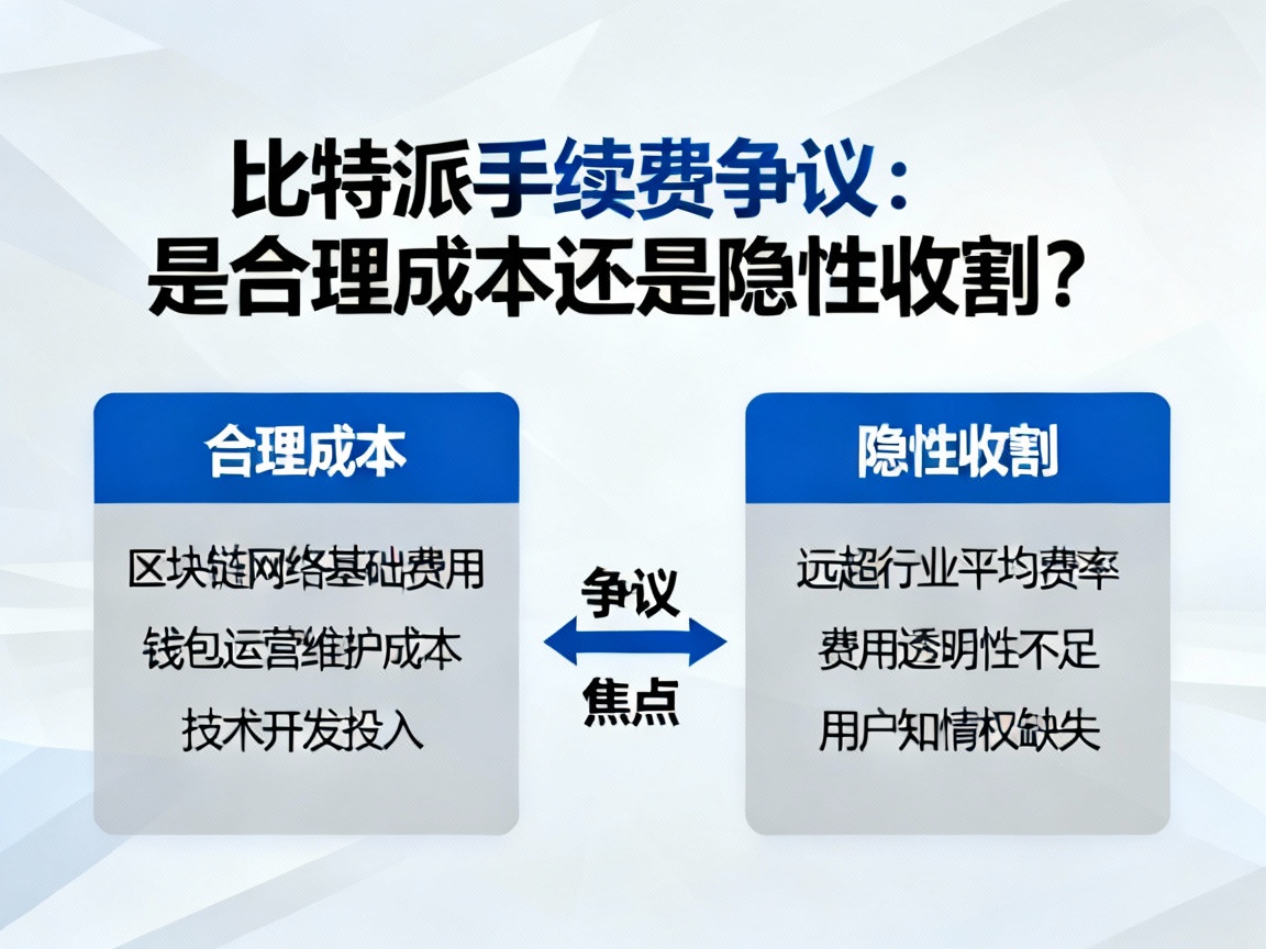 比特派手续费争议，是合理成本还是隐性收割？