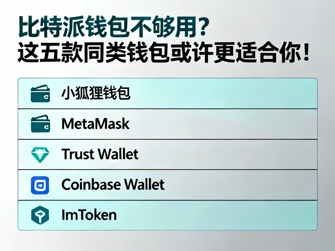 比特派钱包不够用？这五款同类钱包或许更适合你！