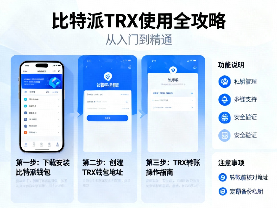 手把手教学，比特派TRX使用全攻略，从入门到精通
