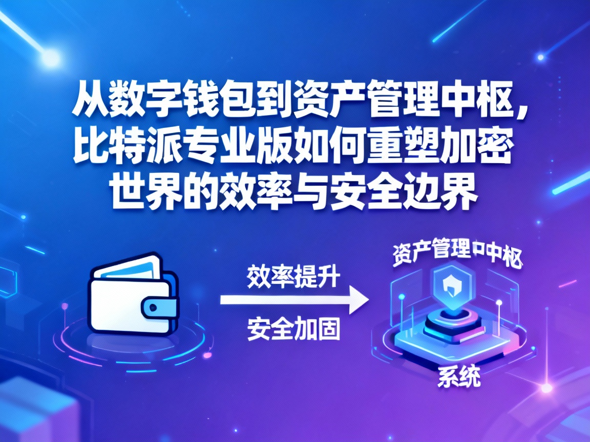 从数字钱包到资产管理中枢，比特派专业版如何重塑加密世界的效率与安全边界