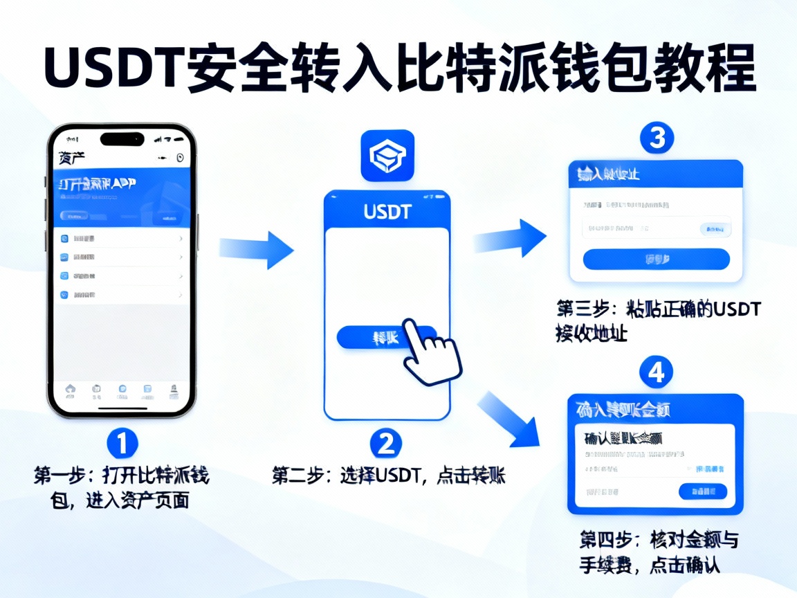手把手教学，USDT如何安全转入比特派钱包？小白也能零失误操作