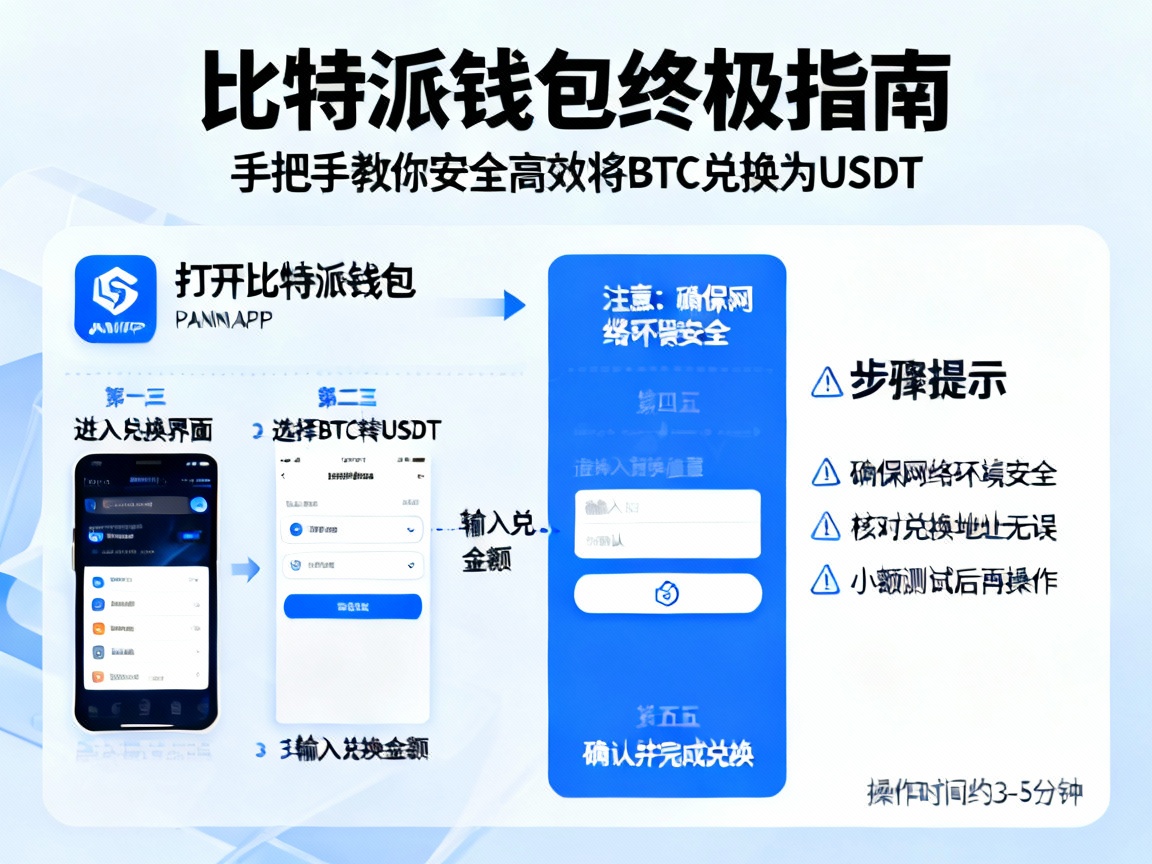 比特派钱包终极指南，手把手教你如何安全高效地将BTC兑换为USDT