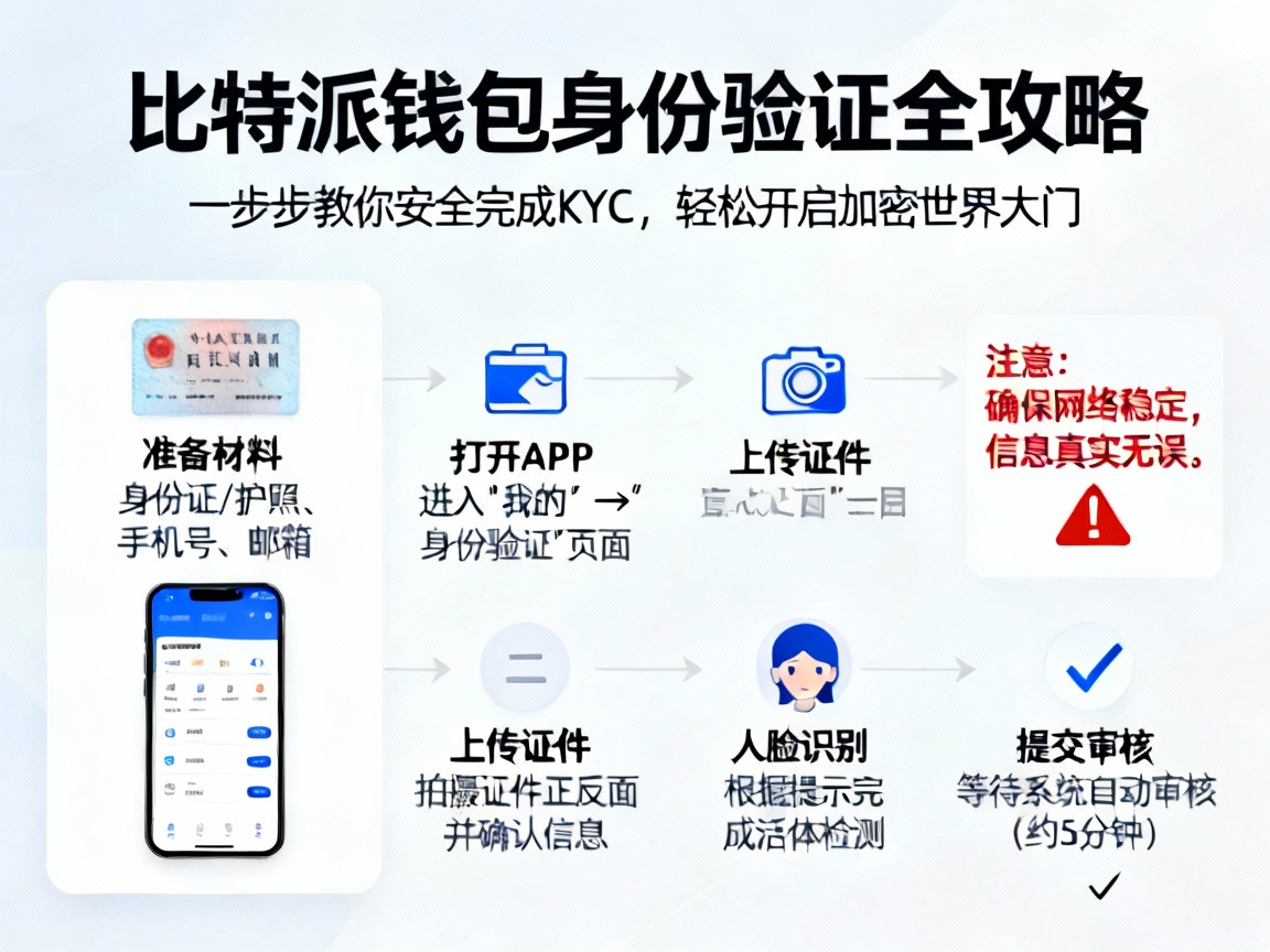 比特派钱包身份验证全攻略，一步步教你安全完成KYC，轻松开启加密世界大门