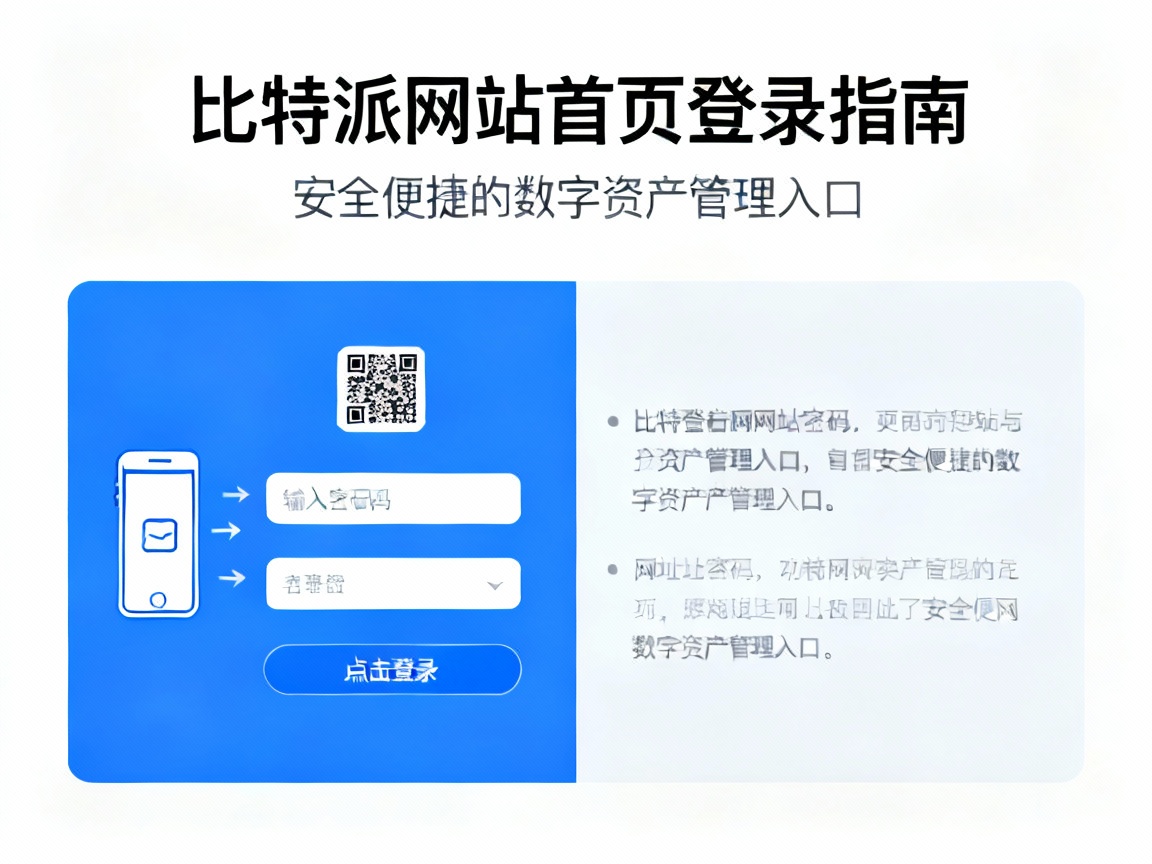 比特派网站首页登录指南，安全便捷的数字资产管理入口