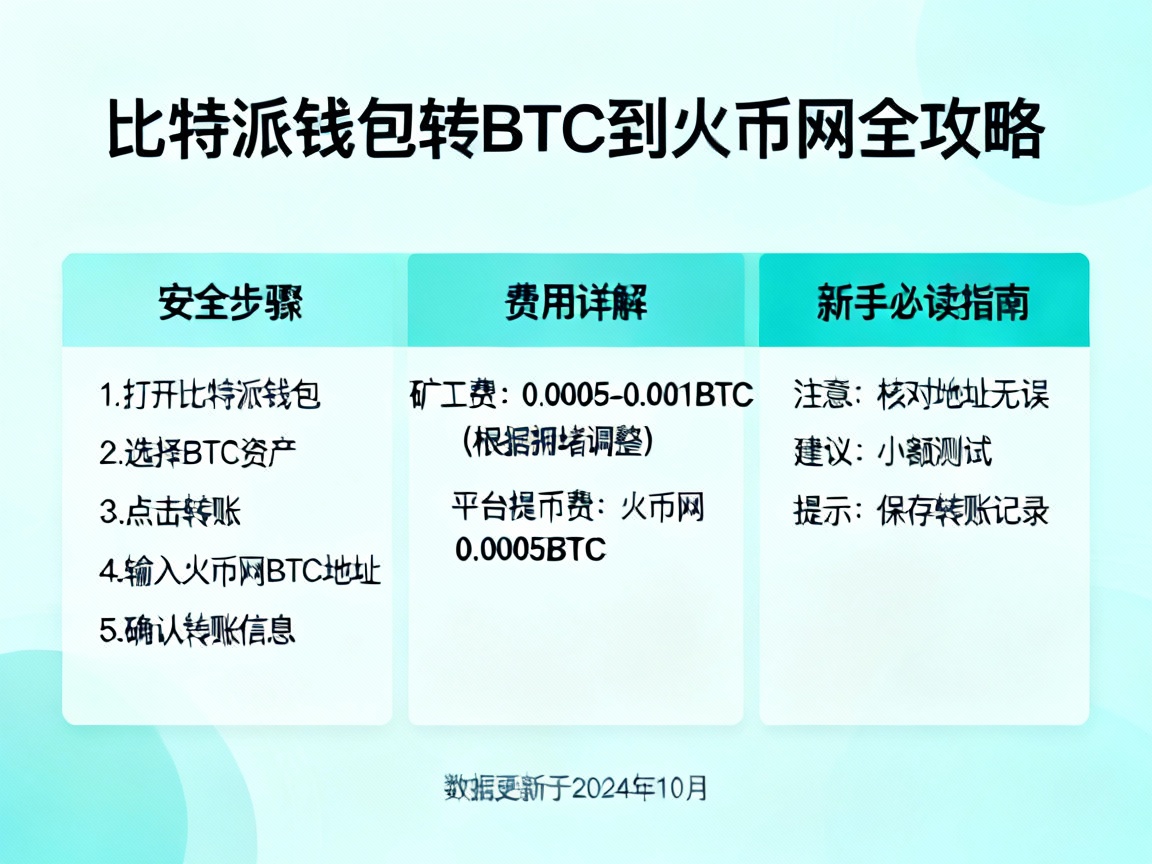 比特派钱包转BTC到火币网全攻略，安全步骤、费用详解与新手必读指南