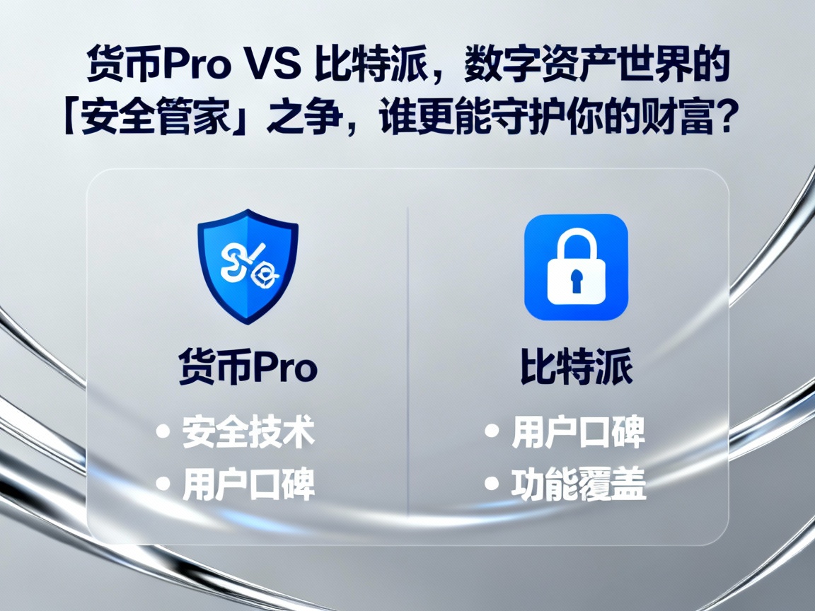 货币Pro VS 比特派，数字资产世界的「安全管家」之争，谁更能守护你的财富？