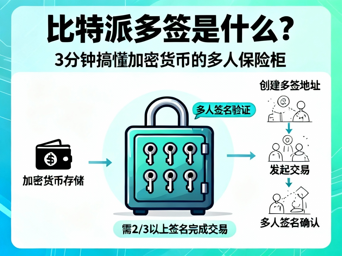 比特派多签是什么？3分钟搞懂加密货币的多人保险柜
