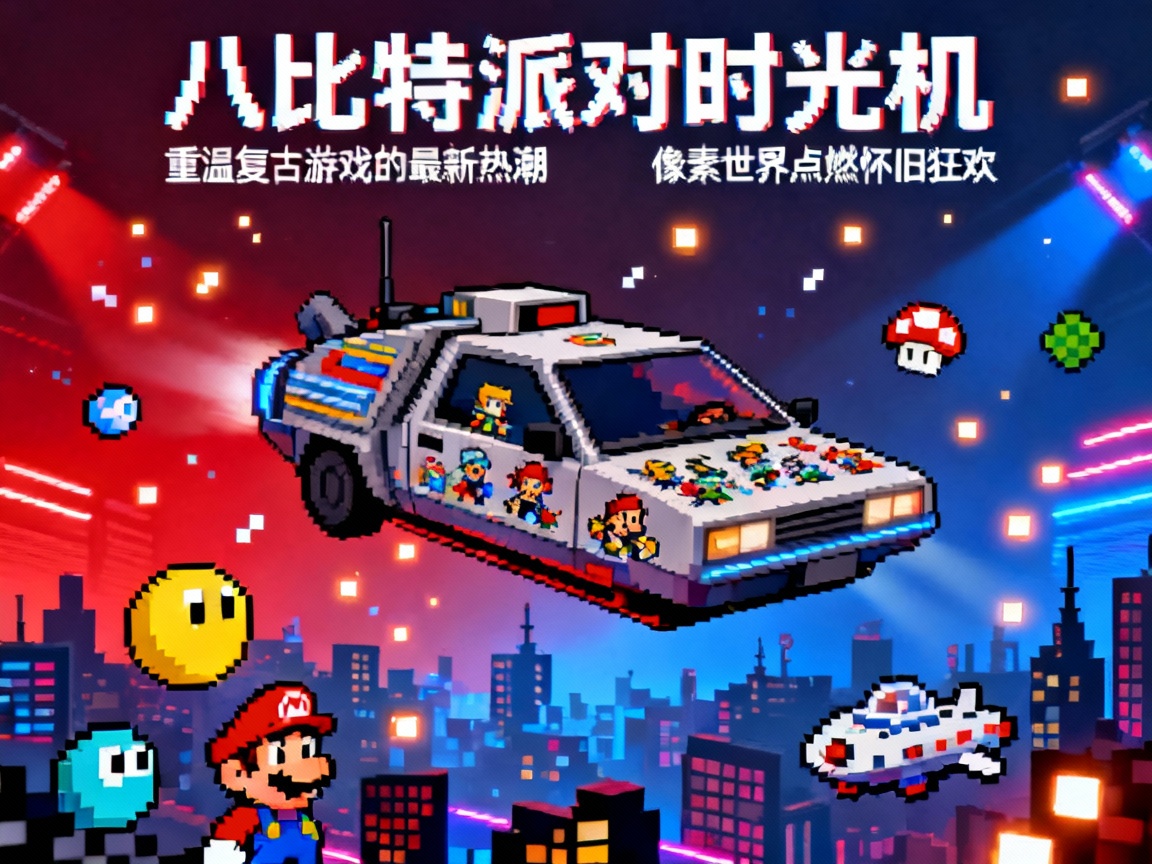 八比特派对时光机，重温复古游戏的最新热潮，让像素世界点燃怀旧狂欢