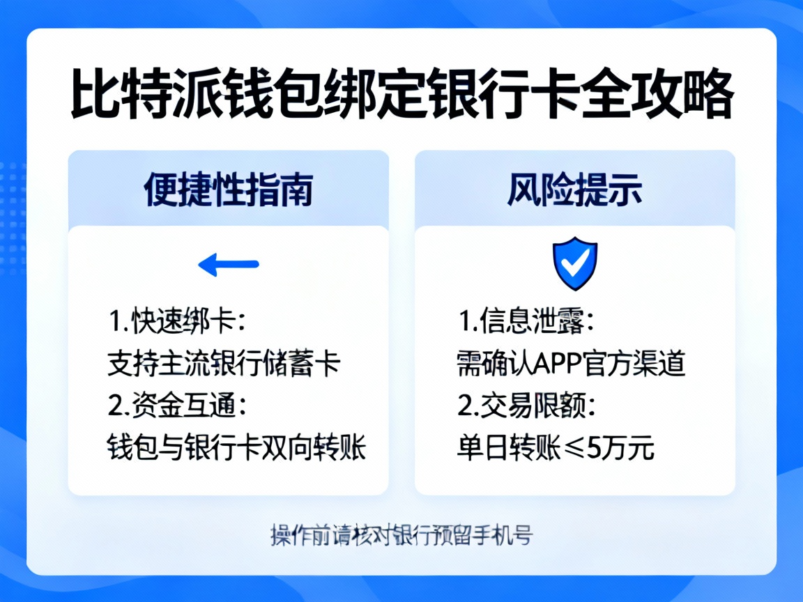 比特派钱包绑定银行卡，便捷与风险并存的全攻略
