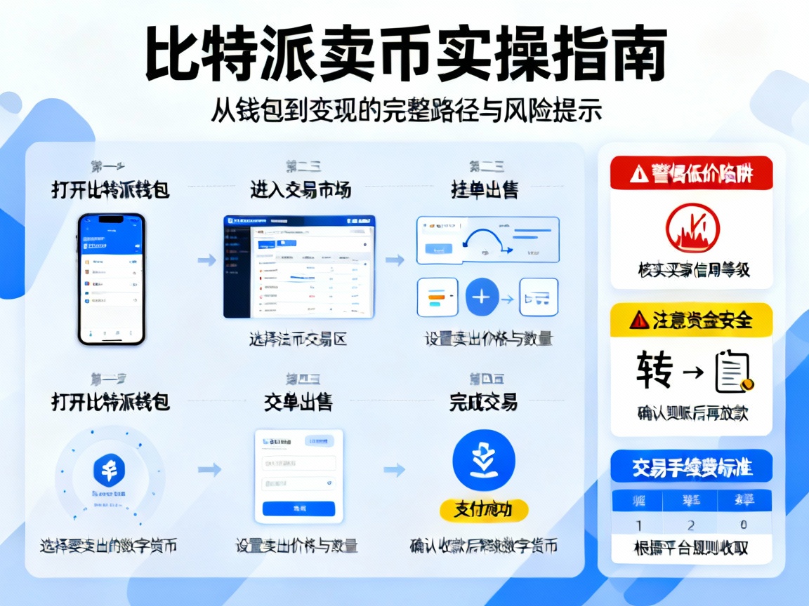 比特派卖币实操指南，从钱包到变现的完整路径与风险提示