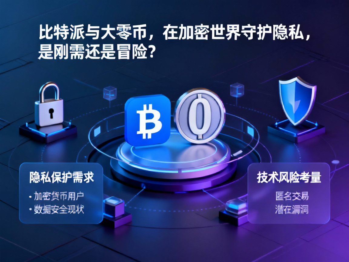 比特派与大零币，在加密世界守护隐私，是刚需还是冒险？