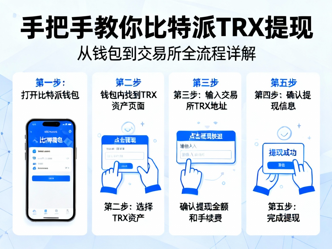 手把手教你比特派TRX提现，从钱包到交易所全流程详解