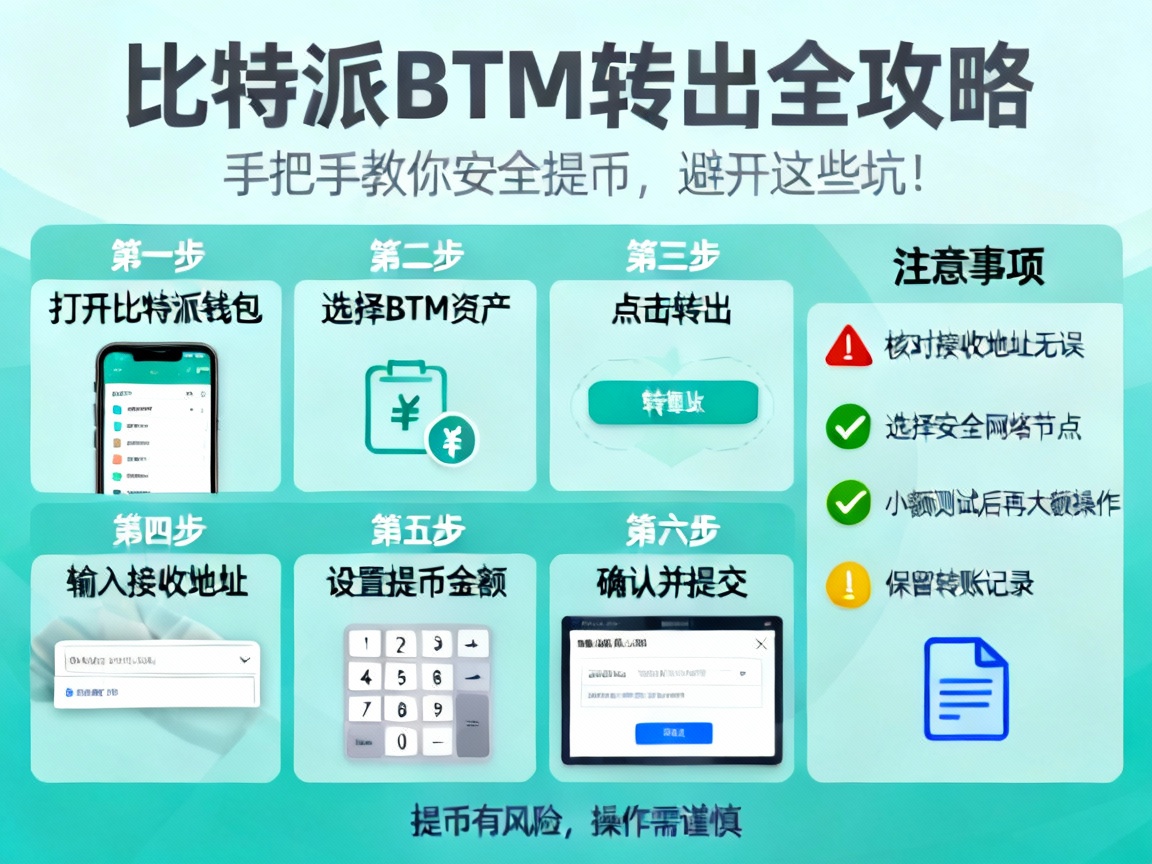 比特派BTM转出全攻略，手把手教你安全提币，避开这些坑！