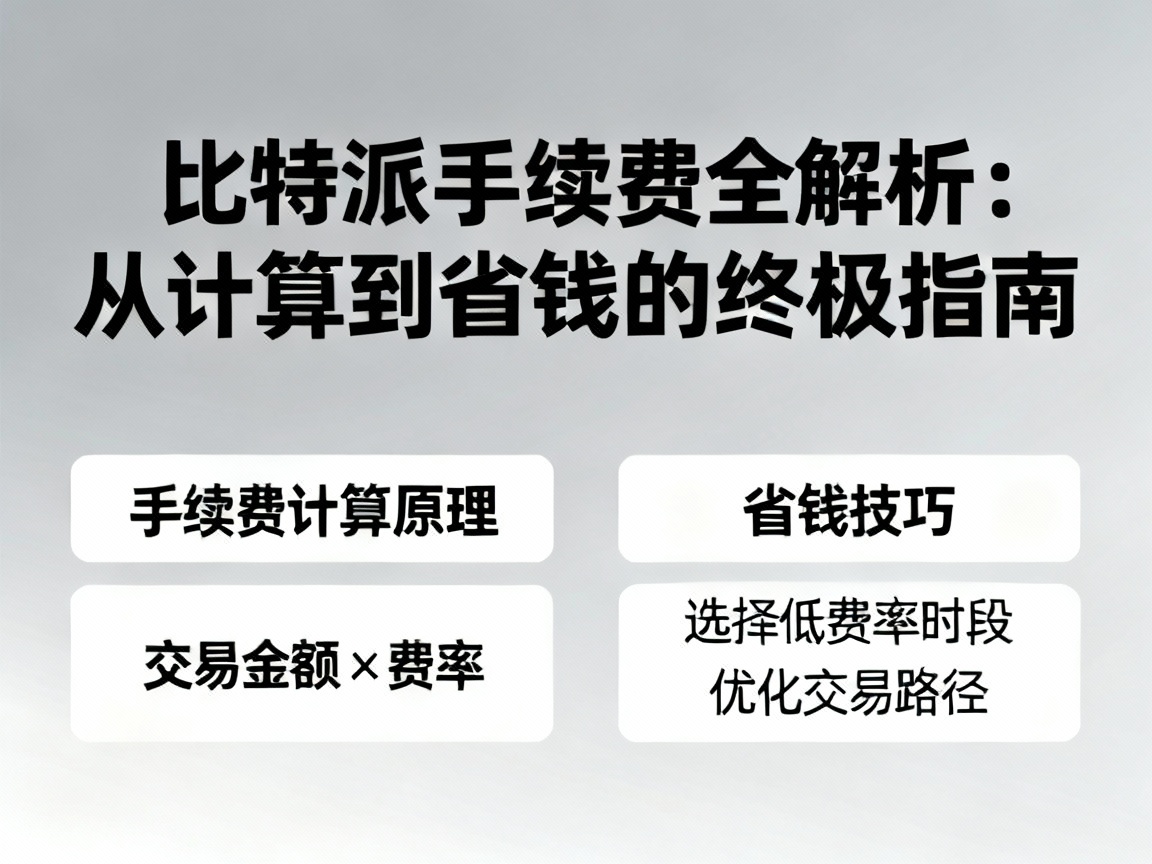 比特派手续费全解析，从计算到省钱的终极指南