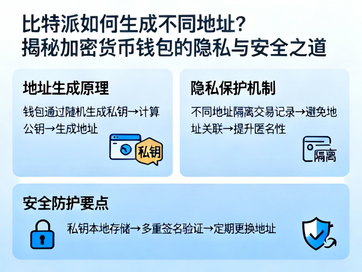 比特派如何生成不同地址？揭秘加密货币钱包的隐私与安全之道