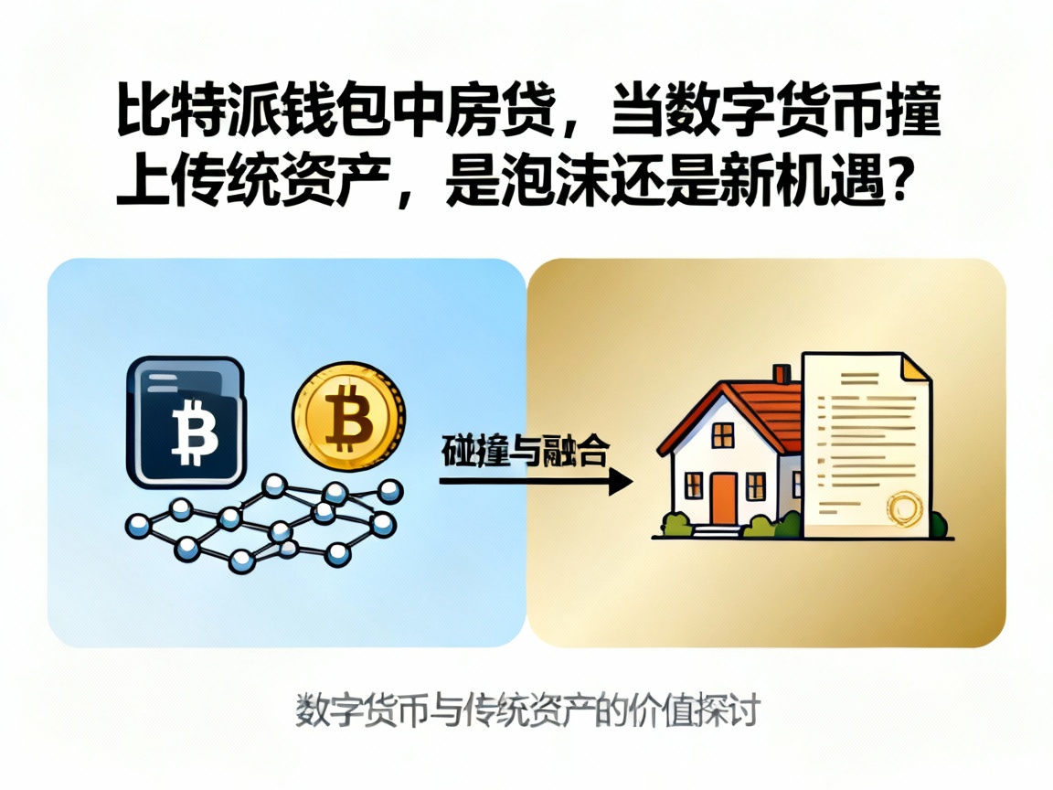 比特派钱包中房贷，当数字货币撞上传统资产，是泡沫还是新机遇？
