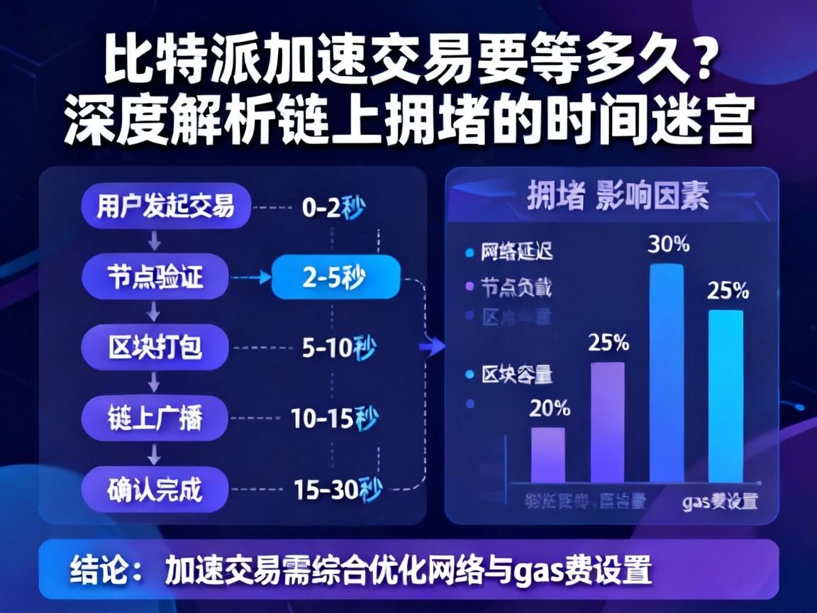 比特派加速交易要等多久？深度解析链上拥堵的时间迷宫