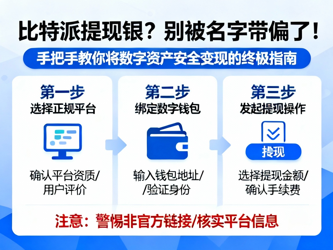 比特派提现银？别被名字带偏了！手把手教你将数字资产安全变现的终极指南