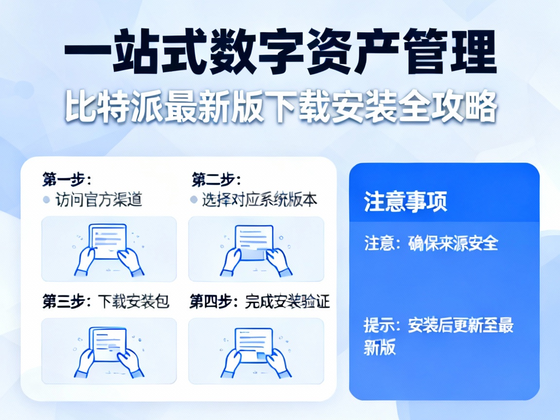 一站式数字资产管理，比特派最新版下载安装全攻略