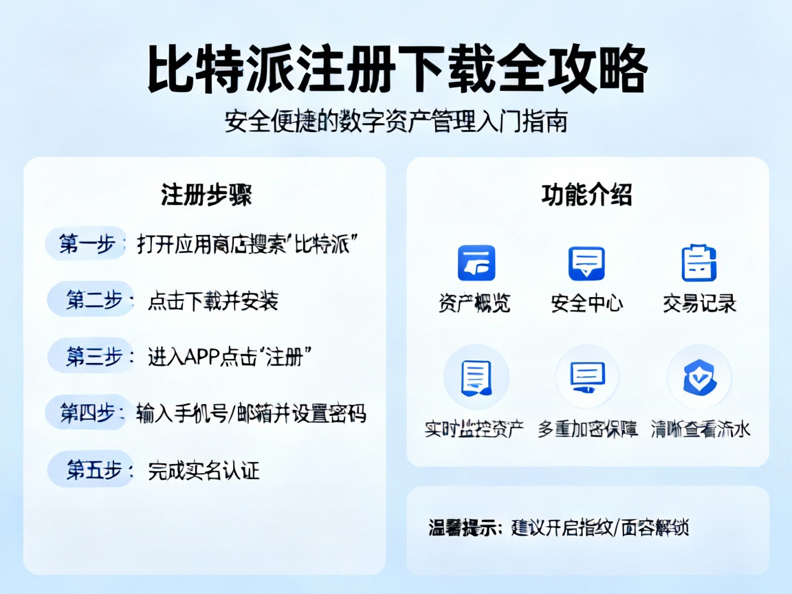 比特派注册下载全攻略，安全便捷的数字资产管理入门指南