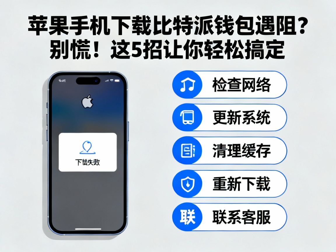苹果手机下载比特派钱包遇阻？别慌！这5招让你轻松搞定