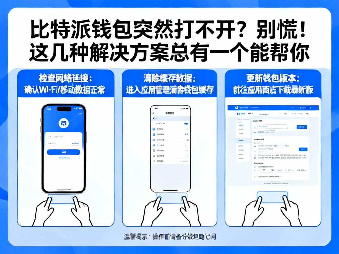 比特派钱包突然打不开？别慌！这几种解决方案总有一个能帮你