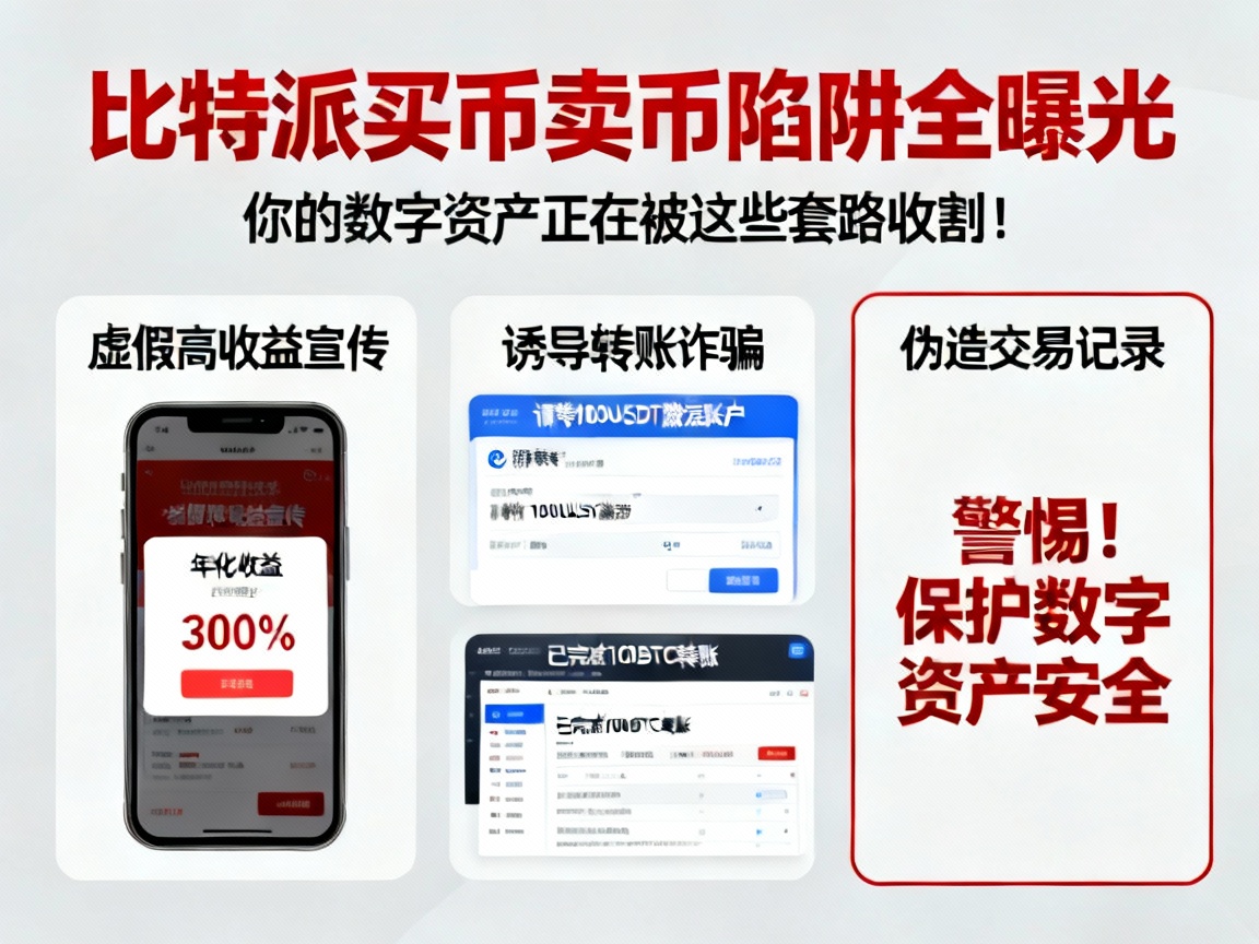 比特派买币卖币陷阱全曝光，你的数字资产正在被这些套路收割！