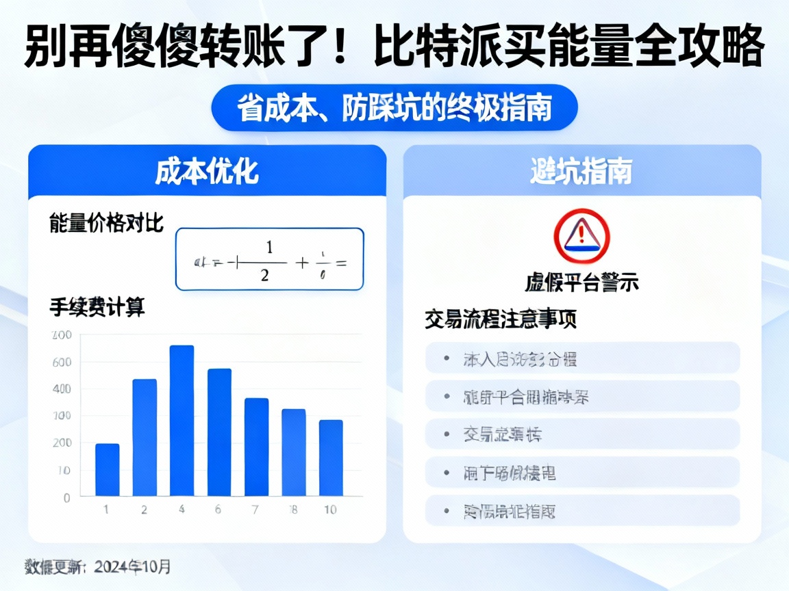 别再傻傻转账了！比特派买能量全攻略，省成本、防踩坑的终极指南