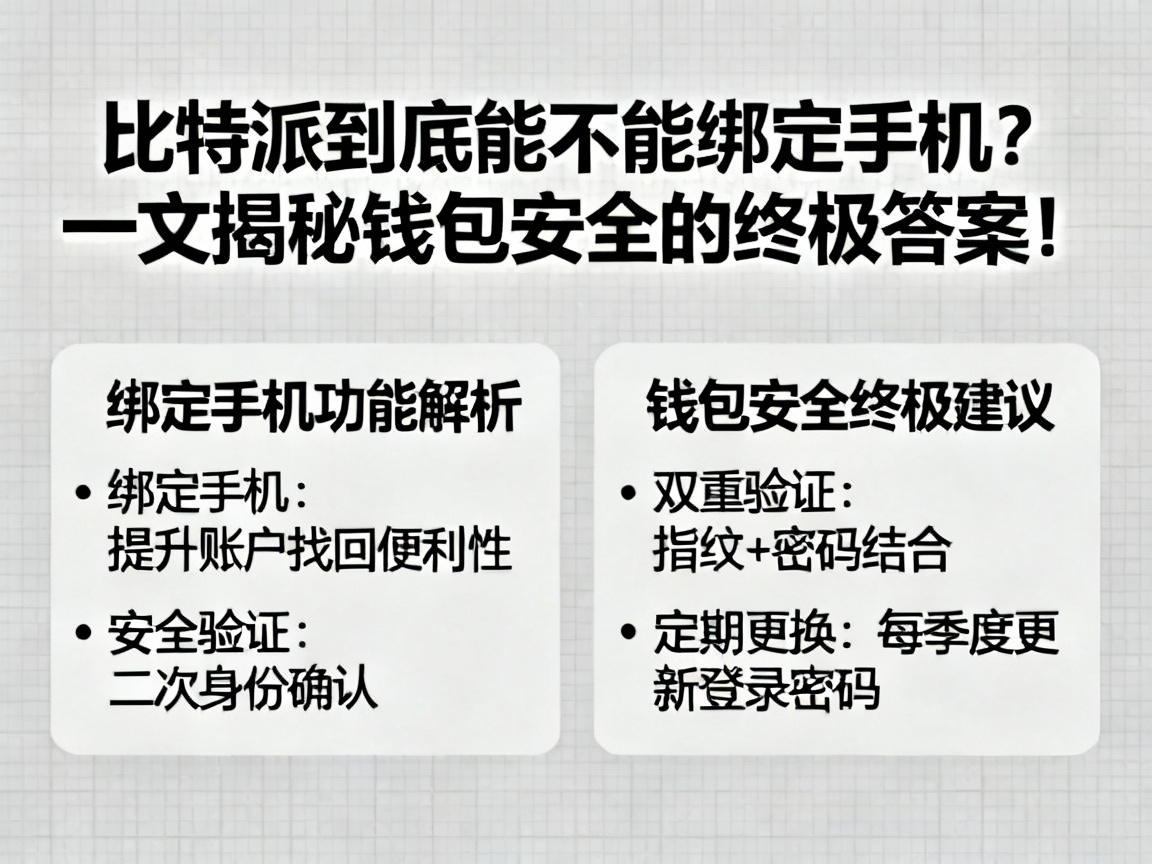 比特派到底能不能绑定手机？一文揭秘钱包安全的终极答案！