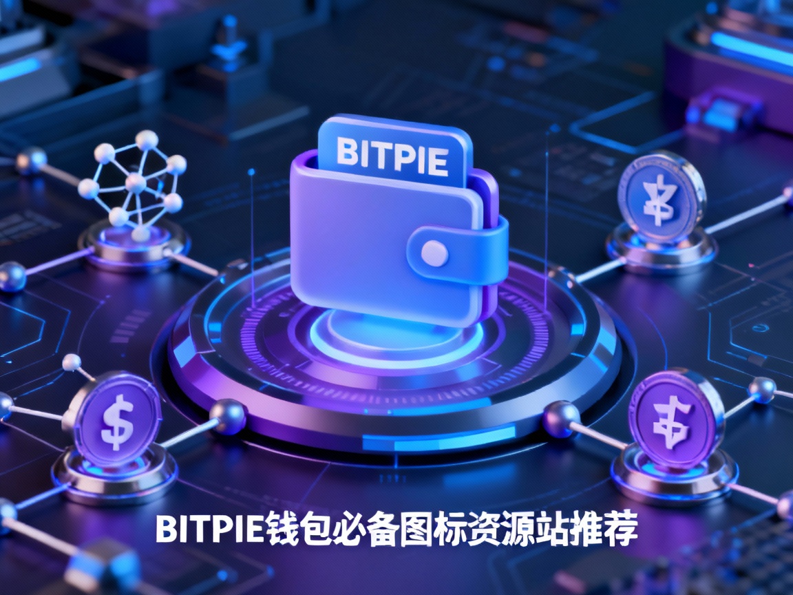 数字货币视觉战，BITPIE钱包必备图标资源站推荐